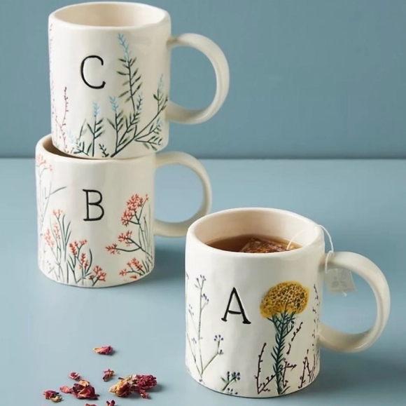 Anthropologie Dagny Cup - monogrammed G - Picture 6 of 9